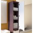 Tall storage unit Monza MnP-190 Wenge
