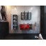 Vanity unit Vanessa Vndl-110 Red