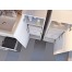 Tall storage unit Zlata ZlP-100 White