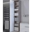 Tall storage unit Zlata ZlP-170 White