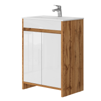 Vanity unit Lemgo Lm-60 Wotan Oak