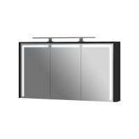 Дзеркальна шафа Levanto LvM-128 чорна