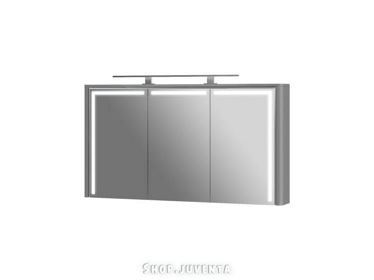 Дзеркальна шафа Levanto LvM-128 сіра