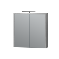 Mirror cabinet Livorno LvrMC-70 Structural Grey