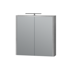 Mirror cabinet Livorno LvrMC-70 Structural Grey Mirror cabinet Livorno LvrMC-70 Structural Grey