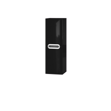 Tall storage unit Prato PrP-100 Black Tall storage unit Prato PrP-100 Black