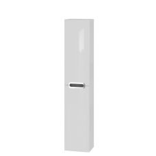 Tall storage unit Prato PrP-170 White Tall storage unit Prato PrP-170 White