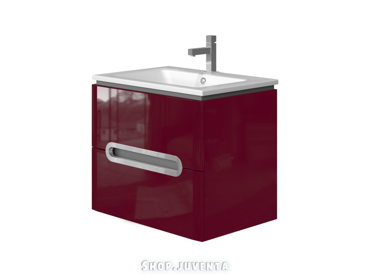 Vanity unit Prato Pr-65 Claret