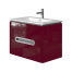 Vanity unit Prato Pr-75 Claret
