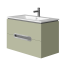 Vanity unit Prato Pr-85 Olive