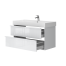 Тумба Quadra Qd-100 біла глянцева