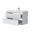 Тумба Quadra Qd-100 біла матова