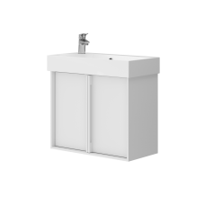 Vanity unit Quadra Qd-65 White Matte Vanity unit Quadra Qd-65 White Matte