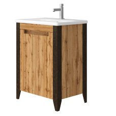 Vanity unit Queen Qn-65 Wotan Oak Vanity unit Queen Qn-65 Wotan Oak
