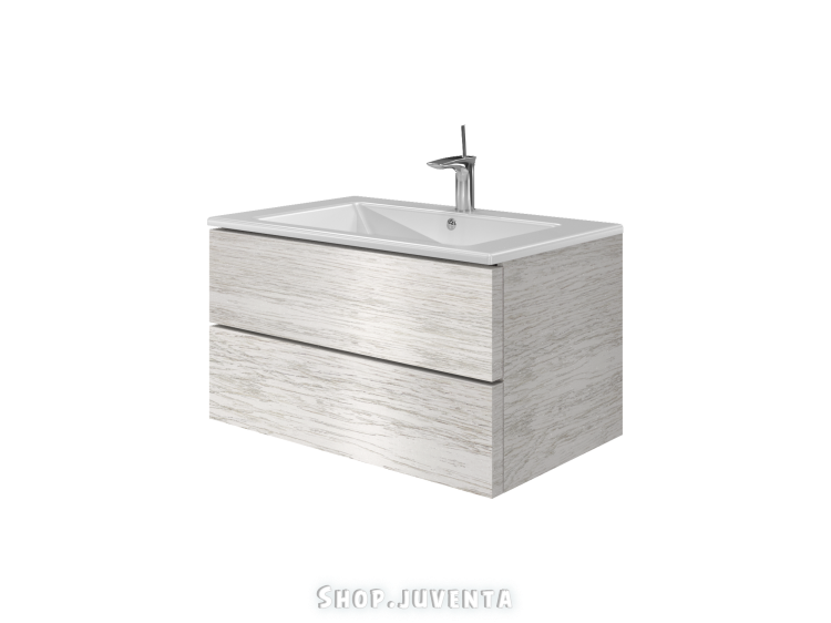 Vanity unit Rimini Rm-80 Bleached Ash