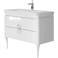 Vanity unit Ticino Tc-105 White