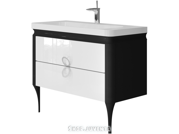 Vanity unit Ticino Tc-105 Black