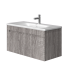 Vanity unit Tivoli Tv-100 Truffle Oak