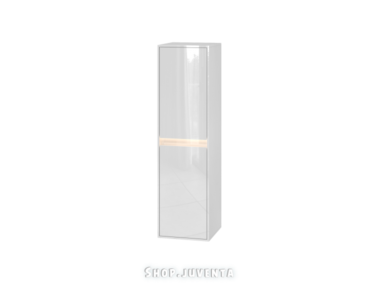 Tall storage unit Torino TrP-120 White