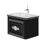 Vanity unit Treviso T-80 Black