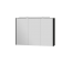 Mirror cabinet Vanessa VnM-100 Black
