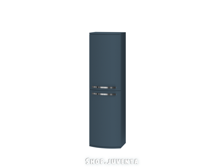Tall storage unit Vanessa VnP-140 Indigo Blue