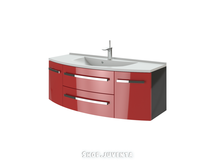 Vanity unit Vanessa Vn-120 Red