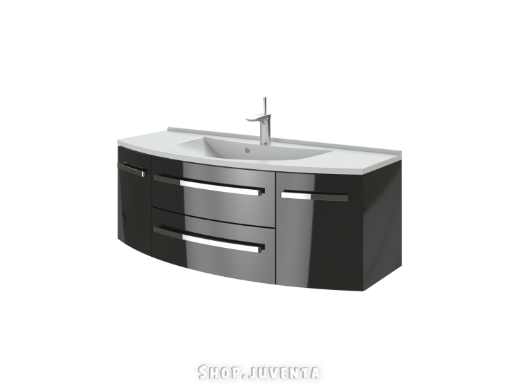 Vanity unit Vanessa Vn-120 Black