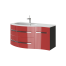 Vanity unit Vanessa Vndl-110 Red