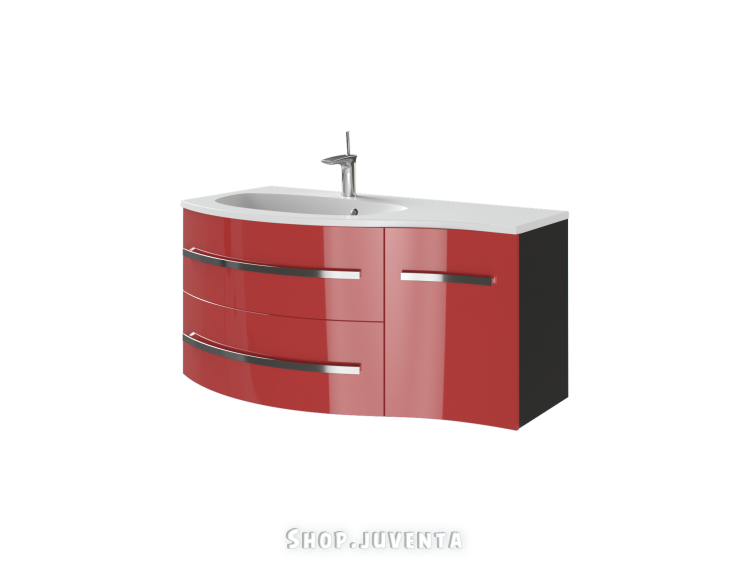 Vanity unit Vanessa Vndl-110 Red