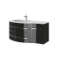 Vanity unit Vanessa Vndl-110 Black
