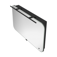 Mirror cabinet Velluto VltMC-100 Black