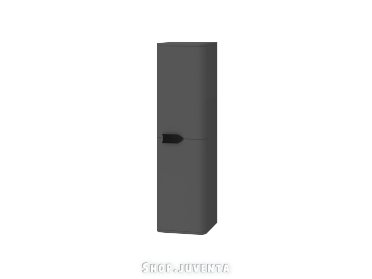 Tall storage unit Velluto VltP-120 Grey
