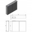 Mirror cabinet Monza MnMC-100 Wenge