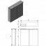 Mirror cabinet Monza MnMC-80 Wenge